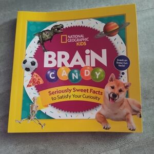 📘 National Geographic Kids: Brain Candy - Seriously Sweet Facts to Satisfy Your